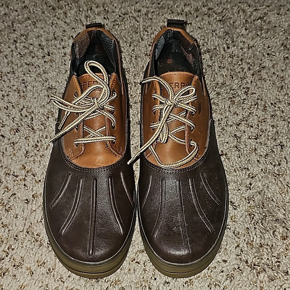 Sperry Top Sider Fowl Weather Chukka Brown Duck Boots